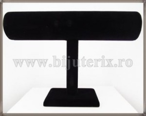 Suport prezentare bratari negru - 23 cm