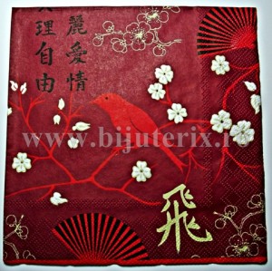 Servetel pentru decoupage - model S48