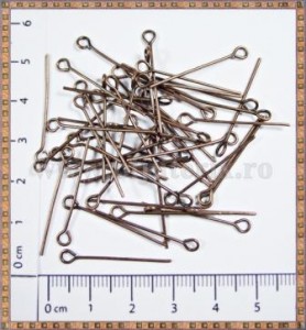 Ace cu bucla - 2,5cm - cuprate (50buc)