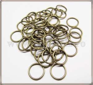 Zale 10mm - patinate (100buc)